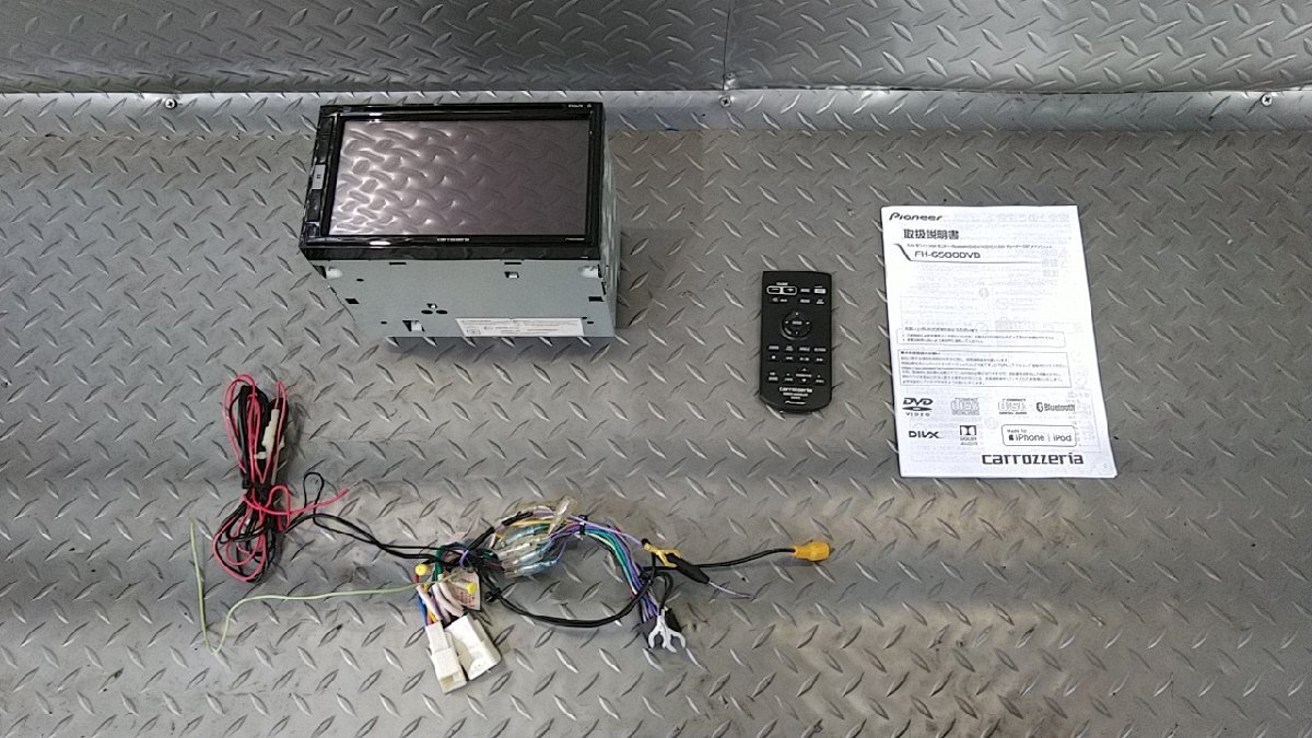carrozzeria/カロッツェリア オーディオ FH-6500DVD 取り扱い説明書・リモコン付き拍卖