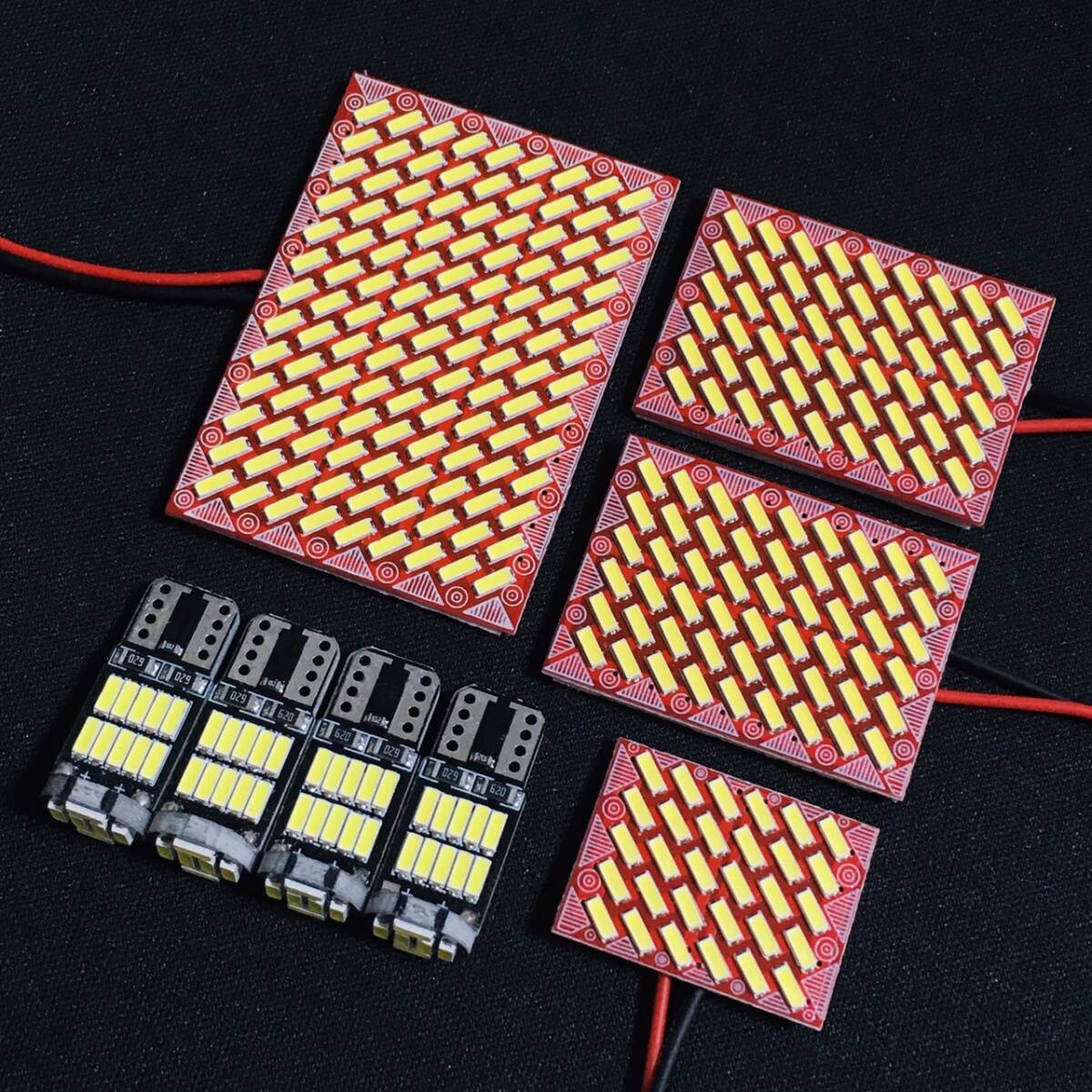 タンクカスタム M900A M910A LED ルームランプセット 超爆光 4014SMD パネル 基板 室内灯 パーツ ライト アクセサリ ホワイト 送料無料拍卖