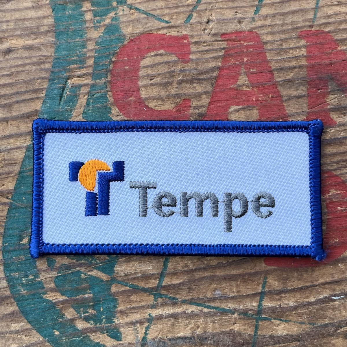 【USA vintage】ワッペン Tempe 企業 ロゴ アメリカ ビンテージ拍卖