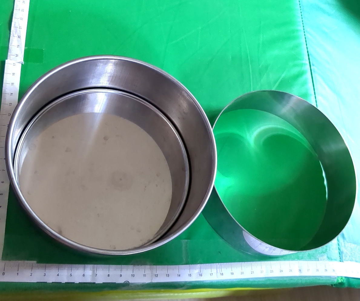 ケーキ型底抜け/ケーキ・セルクル深型15cm デコレーション寿司できる ケーキ型 型 セルクル スポンジケーキ 2点セット拍卖