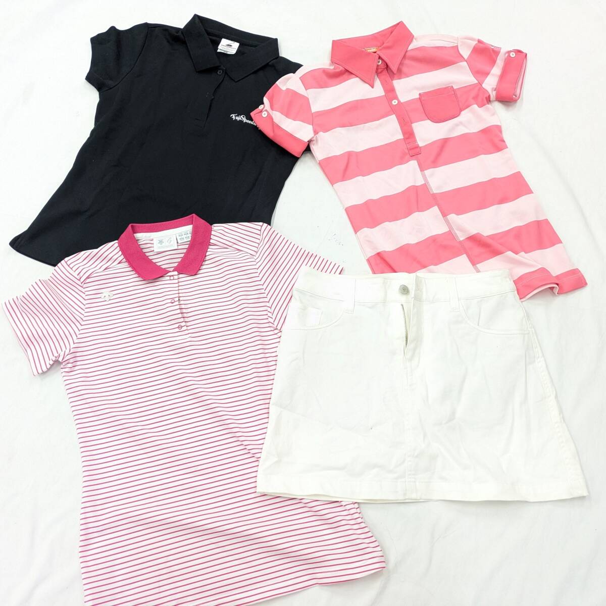 O05)良品 レディース ゴルフウェア まとめ ジャックバニー デサント bees beam プーマ ポロシャツ スカート パーリーゲイツ拍卖