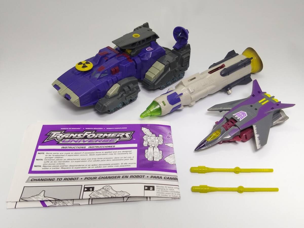 送料込 開封品 欠品無し 海外版 サウンドウェーブ&スペースケース ユニバース トランスフォーマー / TF UNIVERSE SOUNDWAVE SPACECASE拍卖