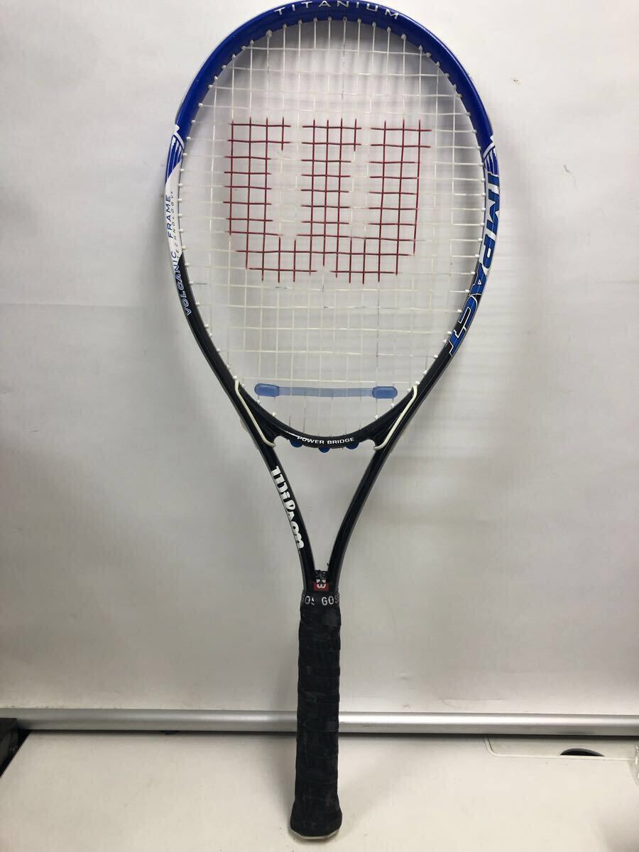 Wilson ラケット 青 ケース付き拍卖