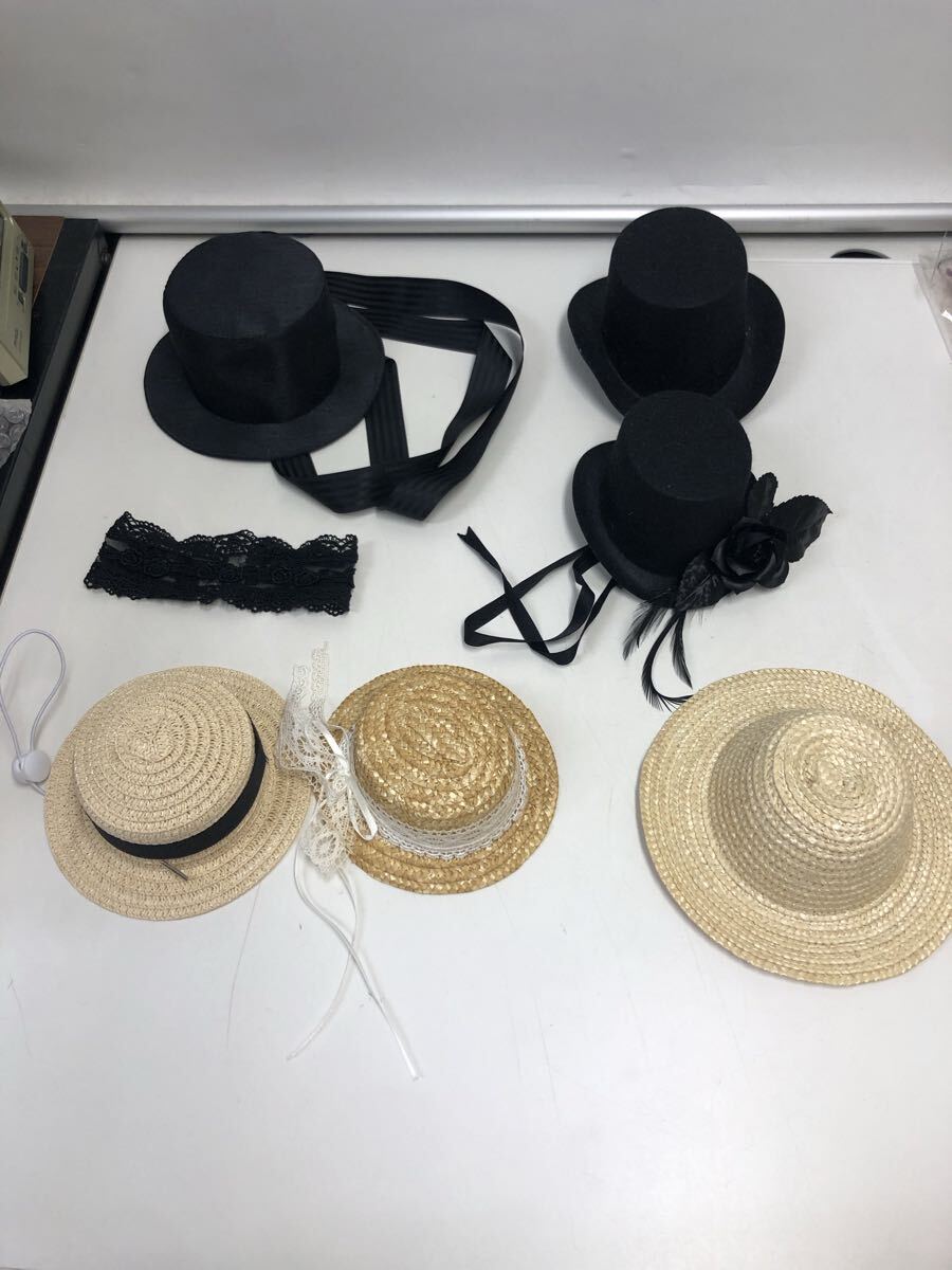 帽子 ヘッドドレス まとめ売り ドールアクセサリー他拍卖