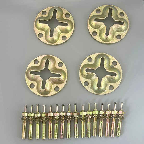 アンカープレート 4枚セット ボルトアンカー付 鈑金 フレーム修正 ボディープーラー 4914拍卖