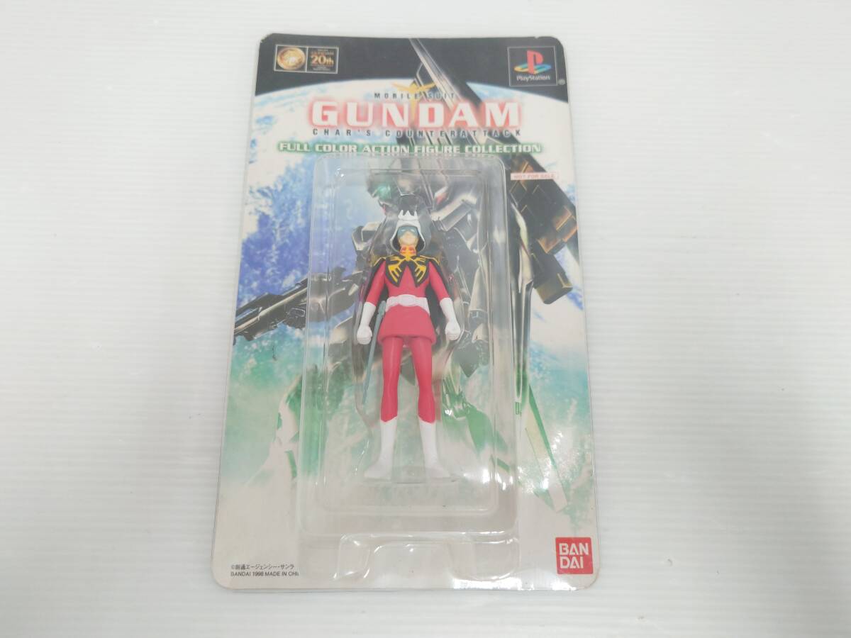 ga18)プレイステーション 機動戦士ガンダム 逆襲のシャア 予約購入特典 1/20 シャア・アズナブル フィギュア PS拍卖