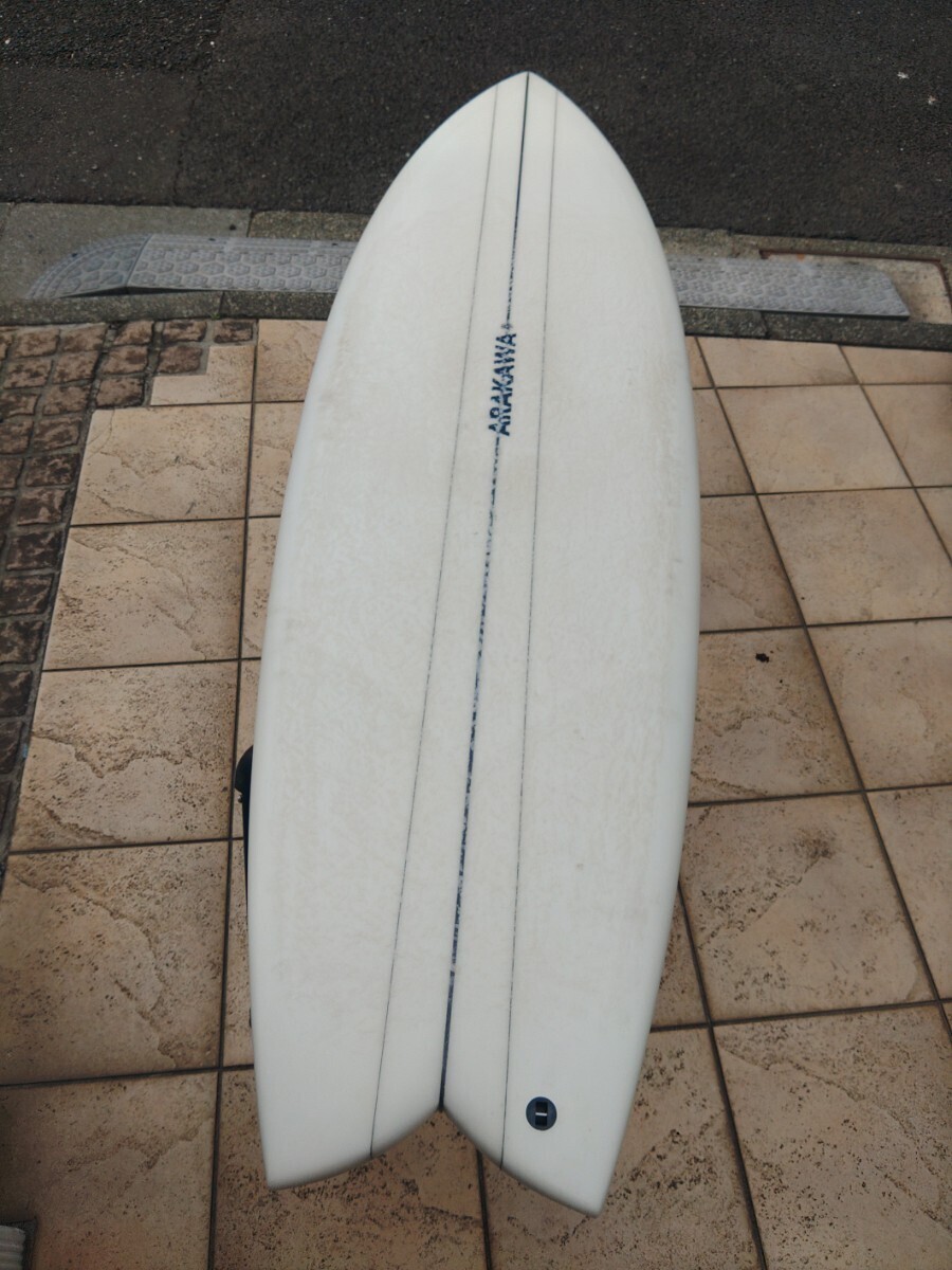 ARAKAWA SLING SHOT 美品 ツイン フィッシュ 5 10拍卖