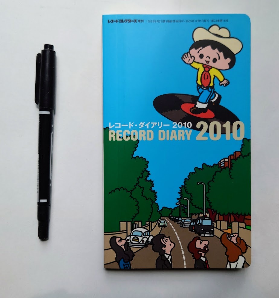 中古本 レコード・ダイアリー 2010 record diary 2010拍卖
