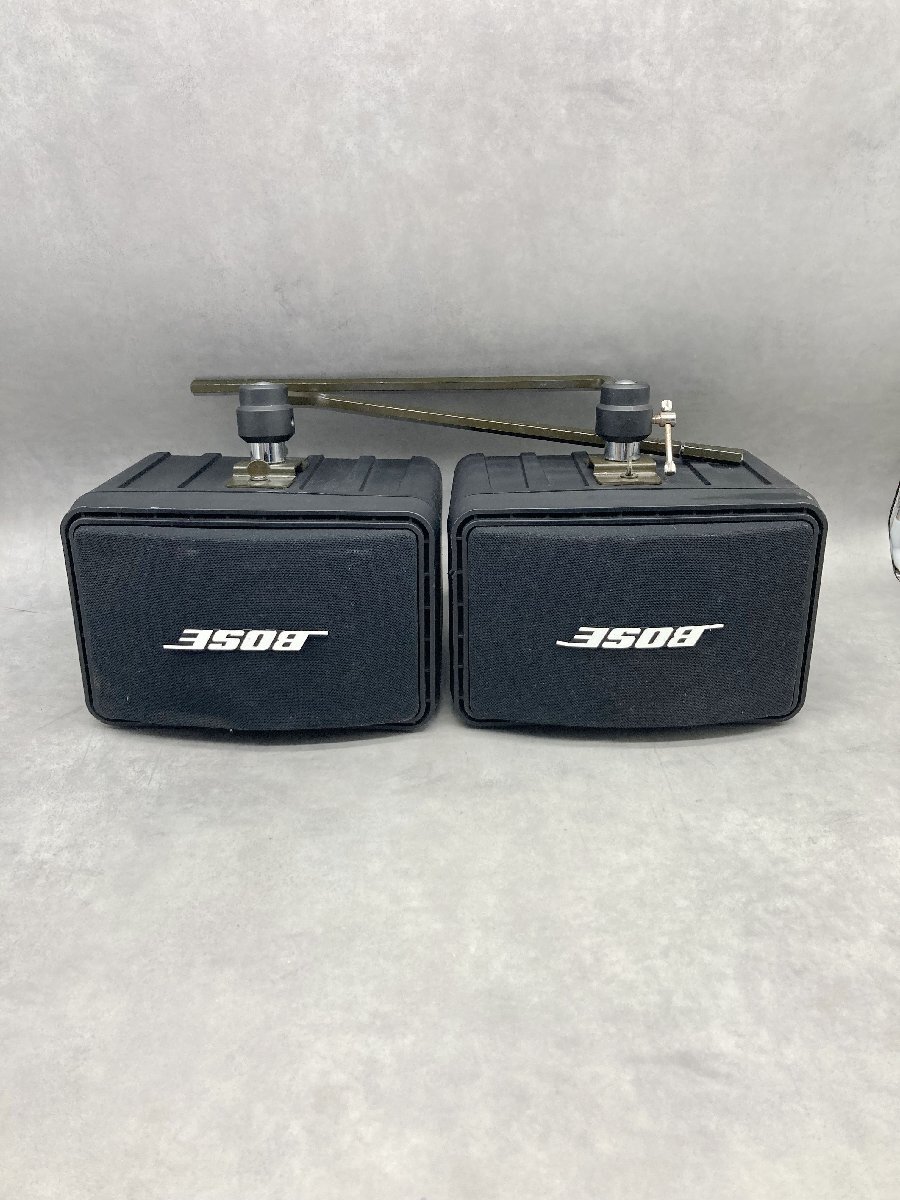 スピーカー【F873△】111AD BOSE ボーズ ペア ブラック【動作確認済み】250731拍卖