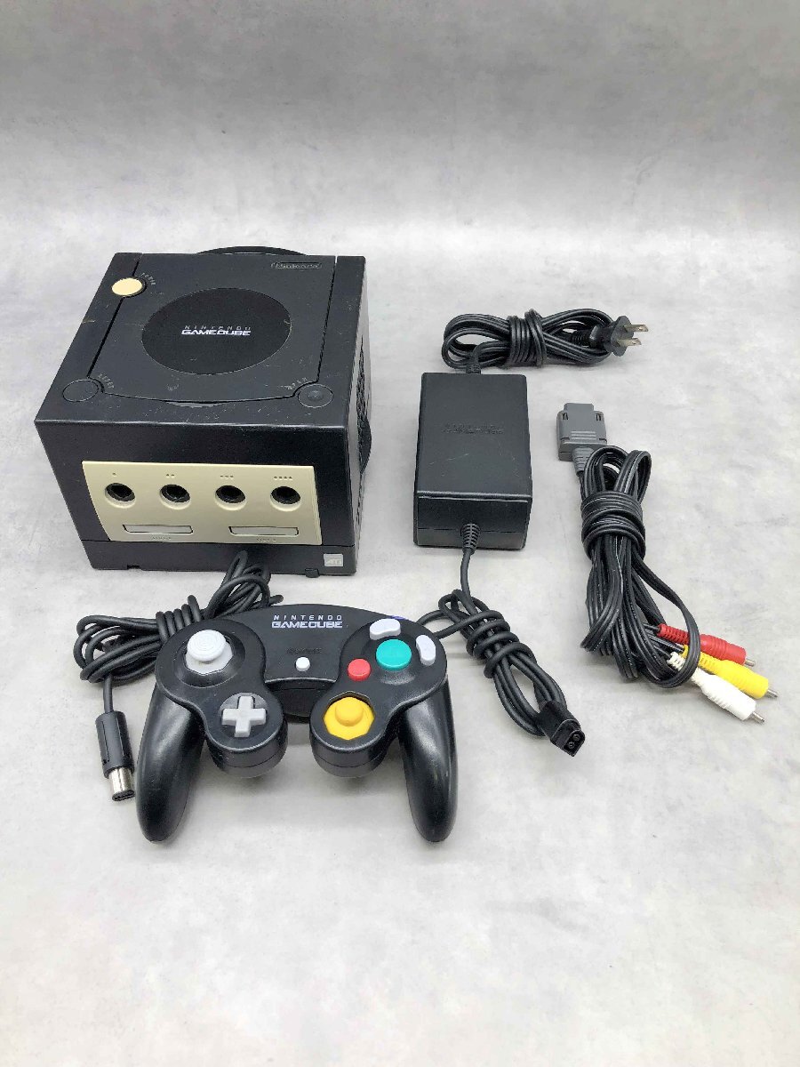 ゲームキュウブ 一式 【GM08】GAMECUBE DOL-101 コントローラー DOL-003 アダプター DOL-002 ゲーム機 据え置き型 動作品 250819拍卖