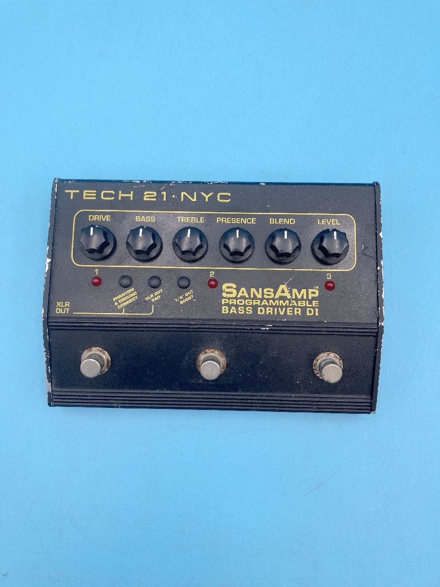 ベース用プリアンプ【F894◎】SANSAMP BASS DRIVER DI TECH21 NYC サンズアンプ 250822拍卖