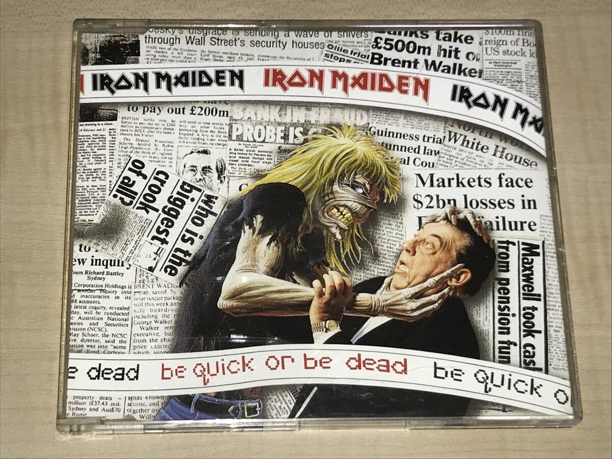 IRON MAIDEN/BE QUICK OR BE DEAD◆Space Station No.5/UK盤シングル拍卖