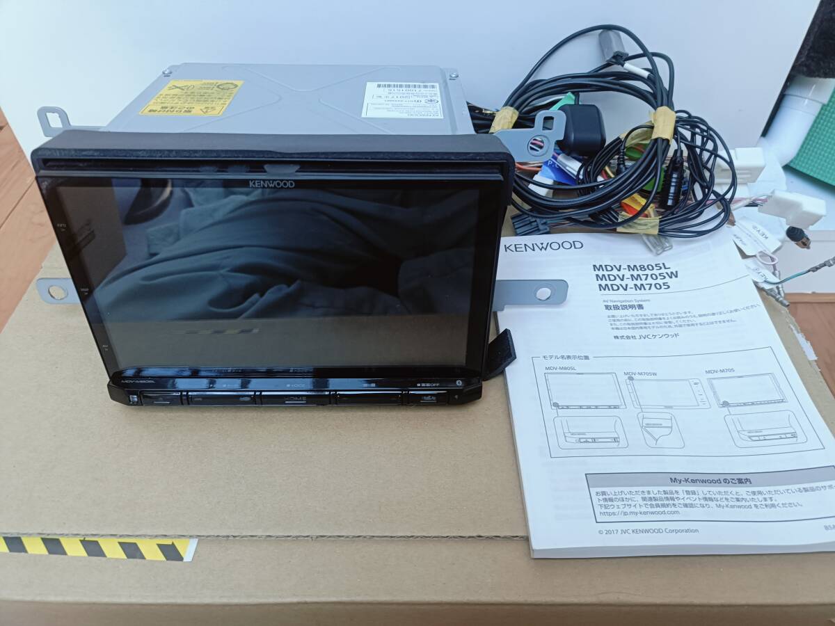 ケンウッド 8インチ 地デジメモリーナビ MDV-M805L 拍卖