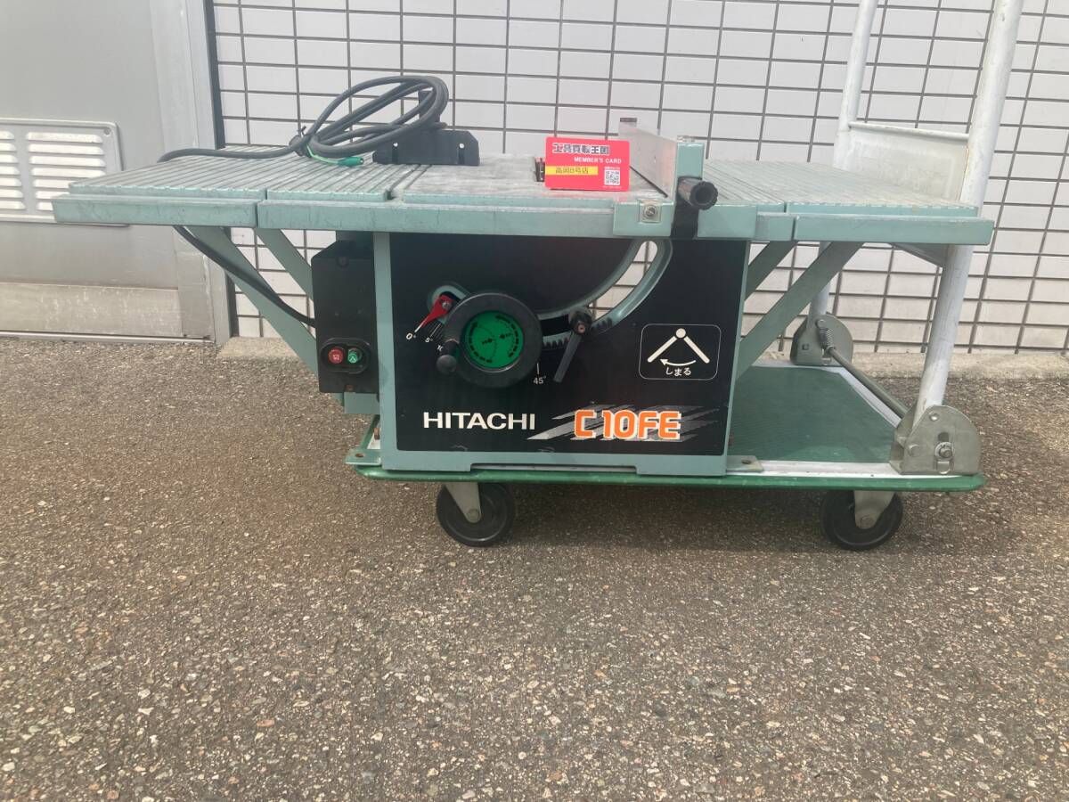 【店舗直接引取】【配送不可】【中古品】【0926】★ HiKOKI(旧日立工機) テーブル丸のこ C10FE ITCWUJKUKGF6拍卖