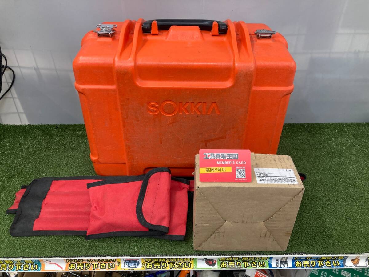 【中古品】【0926】SOKKIA ノンプリズムトータルステーション SET3030R 通電確認のみ ITG56LUMTLAT拍卖