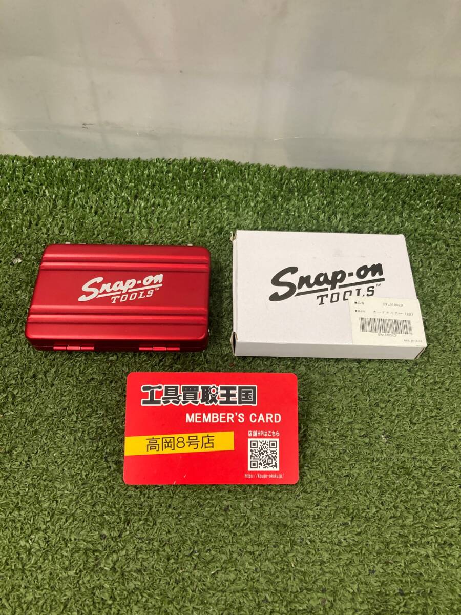 【未使用品】【0926】Snap on カードホルダー 赤 BWL9100RD ITC7DRDYRW34拍卖