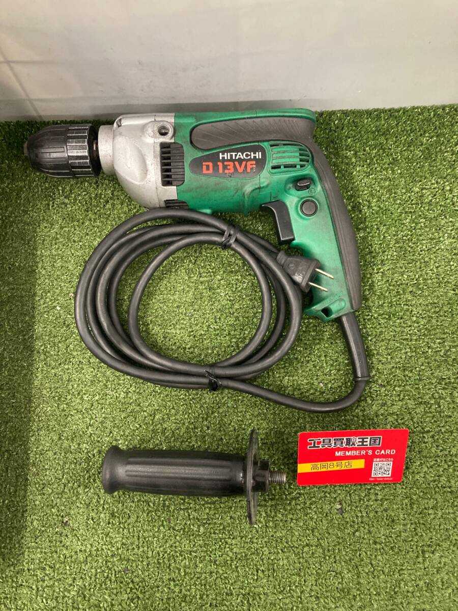 【中古品】【0926】★HiKOKI(日立工機) 13㎜変速ドリル D13VF ITKBX0Q63Q8G拍卖