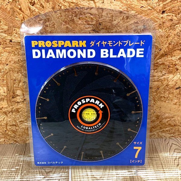 送料無料◆コバルテック ダイヤモンドブレード マルチスパークジュニア 180 MS-180 刃 切断機 中古品(未使用) 札幌発 ①拍卖