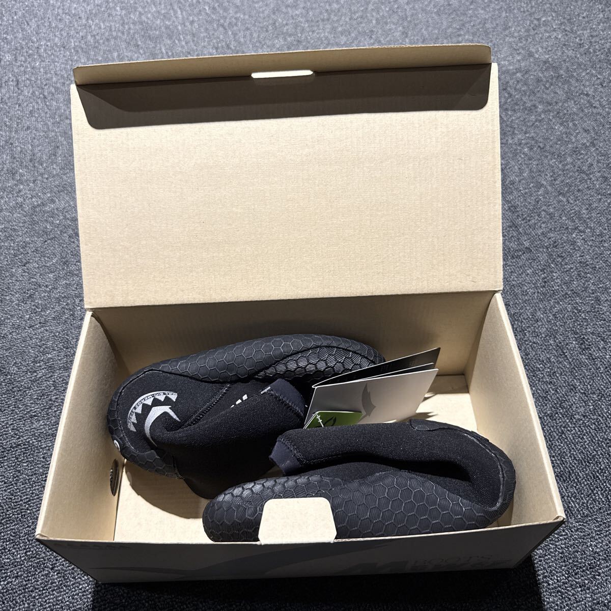 新品未使用 GULL ガル ミューブーツ 3mm ブラック22cm マリンブーツ ダイビング シュノーケル 定価9460円拍卖