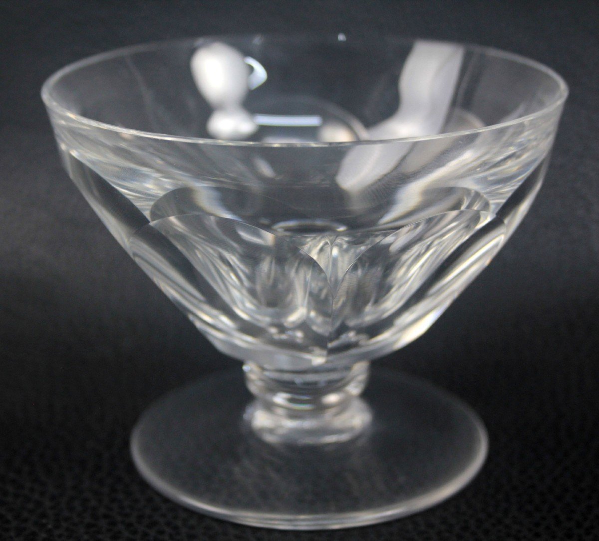 バカラ Baccarat タリランド デザートグラス クープ シャンパン クリスタル グラス デキャンタ 高さ80mm (2)拍卖