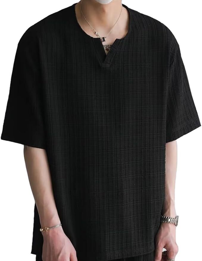 Tシャツ メンズ 夏服 メンズ 半袖tシャツ ゆったり M拍卖