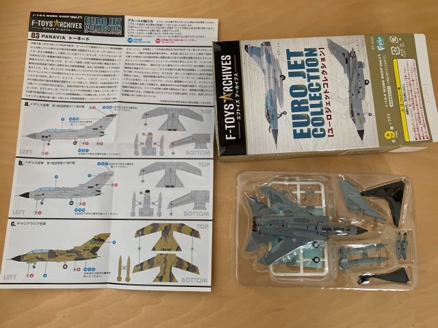 1/144 ユーロジェットコレクション 3B トーネード PANAVIA イギリス空軍 エフトイズ アーカイブス 未開封拍卖