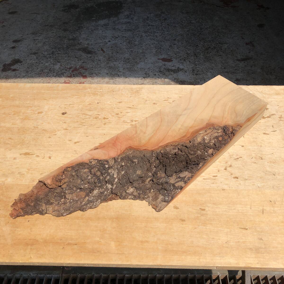 送料無料!楠【A28B】660×~200×53mm クス 樟 彫刻 木彫 看板 木工 天然木 自然素材 木材 乾燥材 無垢材《銘木すずめや》拍卖