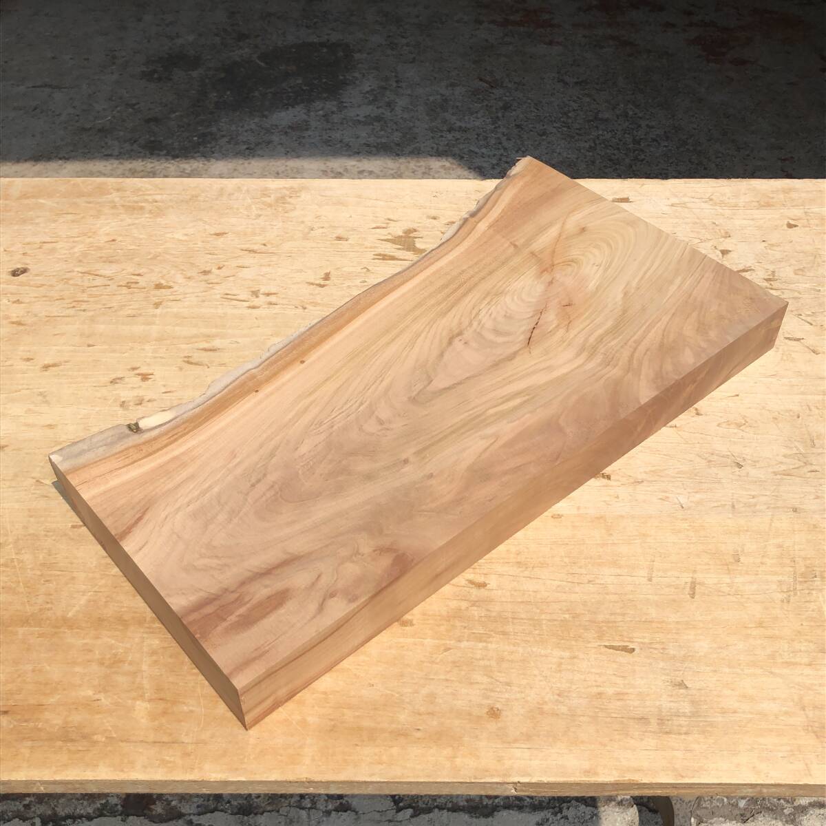 送料無料!山桜【A139C】466×208~260×43mm ヤマザクラ クラフト 木工 DIY 天然木 自然素材 材木 木材 乾燥材 無垢材《銘木すずめや》拍卖
