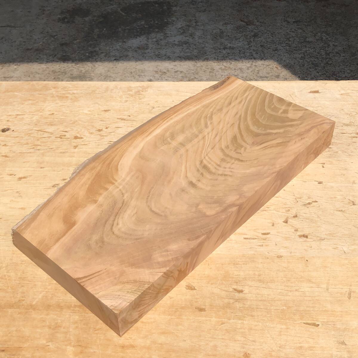 送料無料!山桜【A144C】432×209~224×44mm ヤマザクラ クラフト 木工 DIY 天然木 自然素材 材木 木材 乾燥材 無垢材《銘木すずめや》拍卖