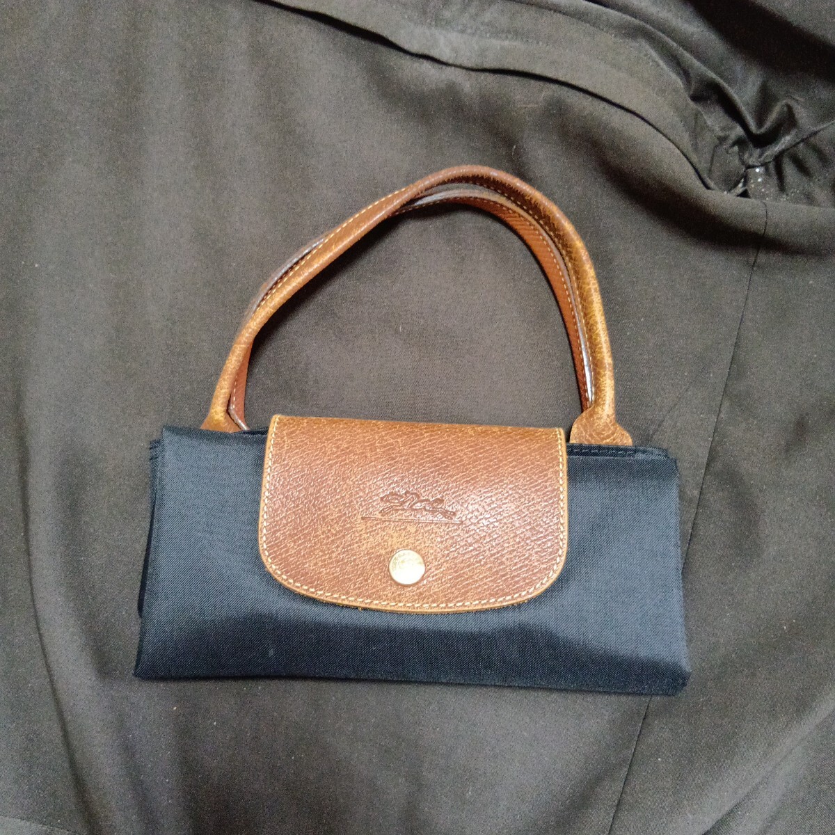 LES PLIAGES LONGCHAMP CABAS トートバック ナイロン製拍卖