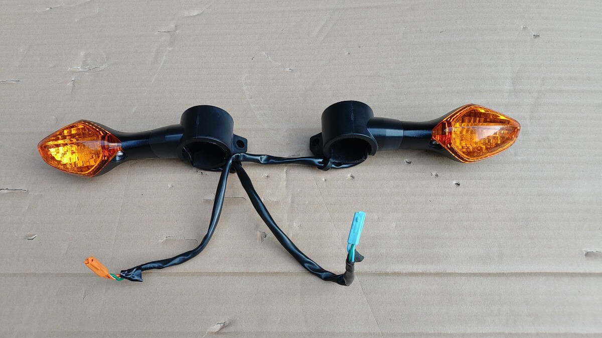 ☆ホンダ レブル 250 MC49 純正 フロント ウインカー 左右セット 2019年車から取り外し 動作不具合なし レンズに傷有り 中古品☆拍卖