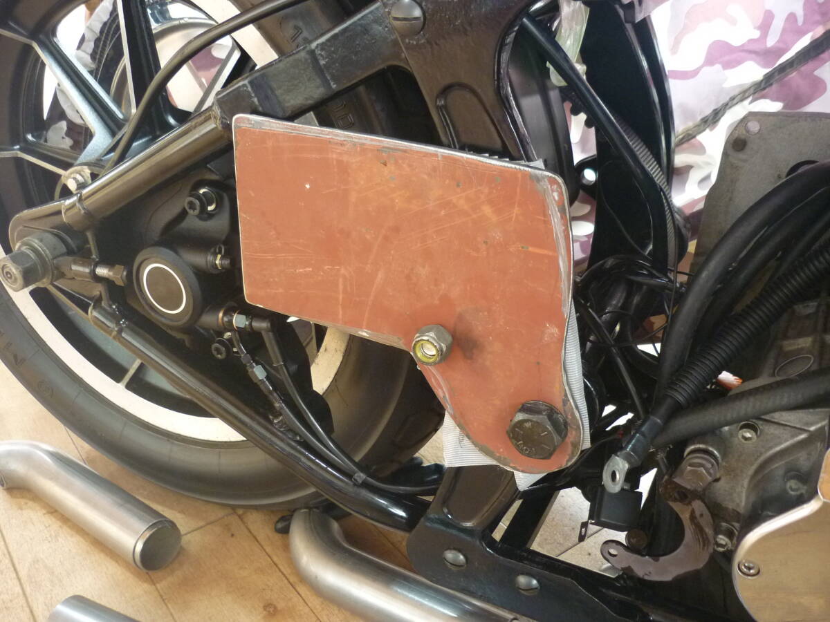 ハーレー ダビットソン マフラーステー ショットガンマフラー Harley エボ エボリューション ソフテイル 送料430円拍卖