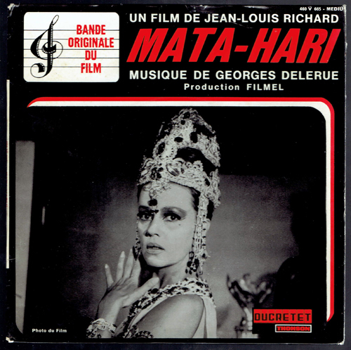 【仏EP】マタ・ハリ/ジョルジュ・ドルリュー◆仏Orig.◆4曲・美品◆フランス・オリジナル盤拍卖