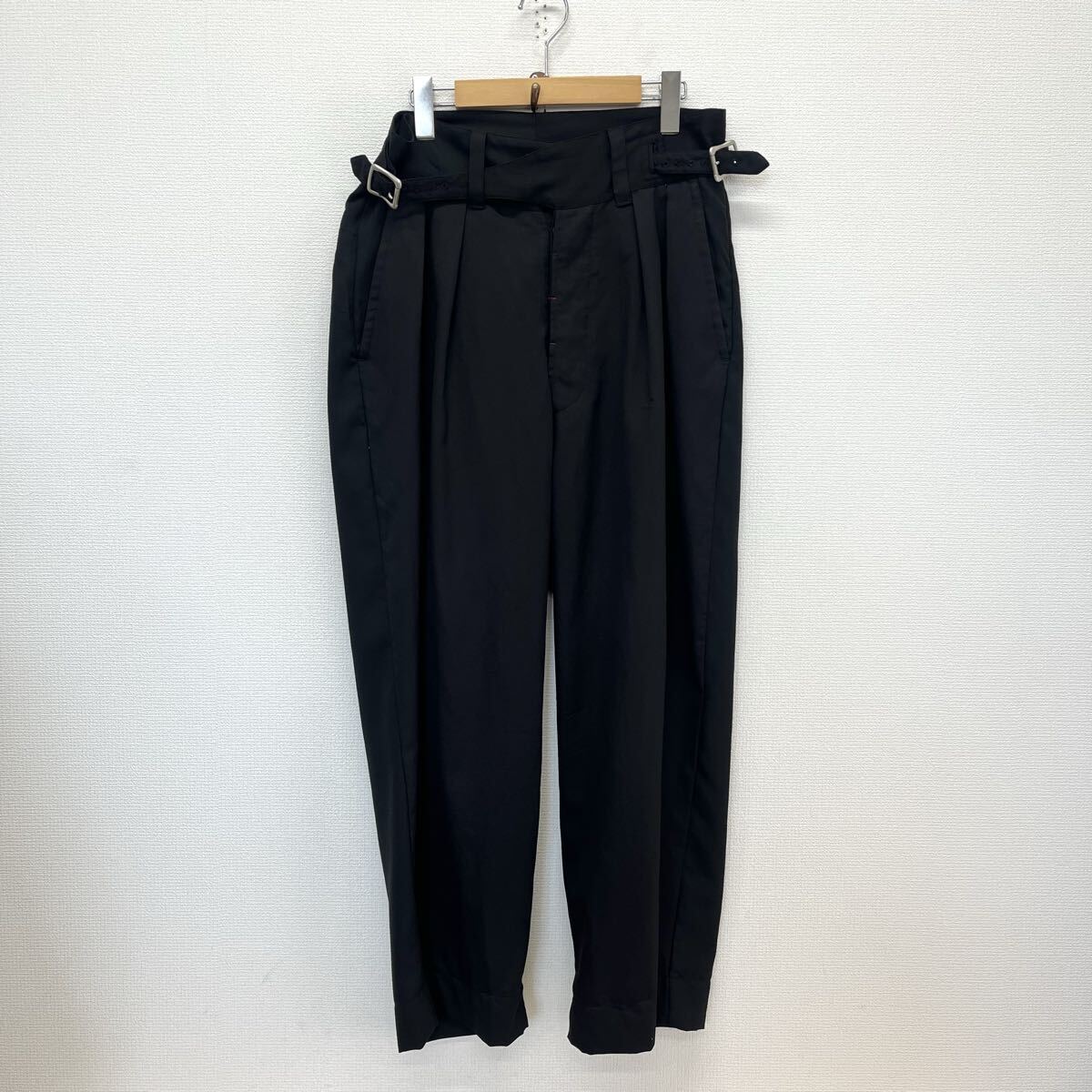 LEH レー LEH676 Gurkha Pants グルカパンツ 2タック スラックス テーパード S 10127020拍卖