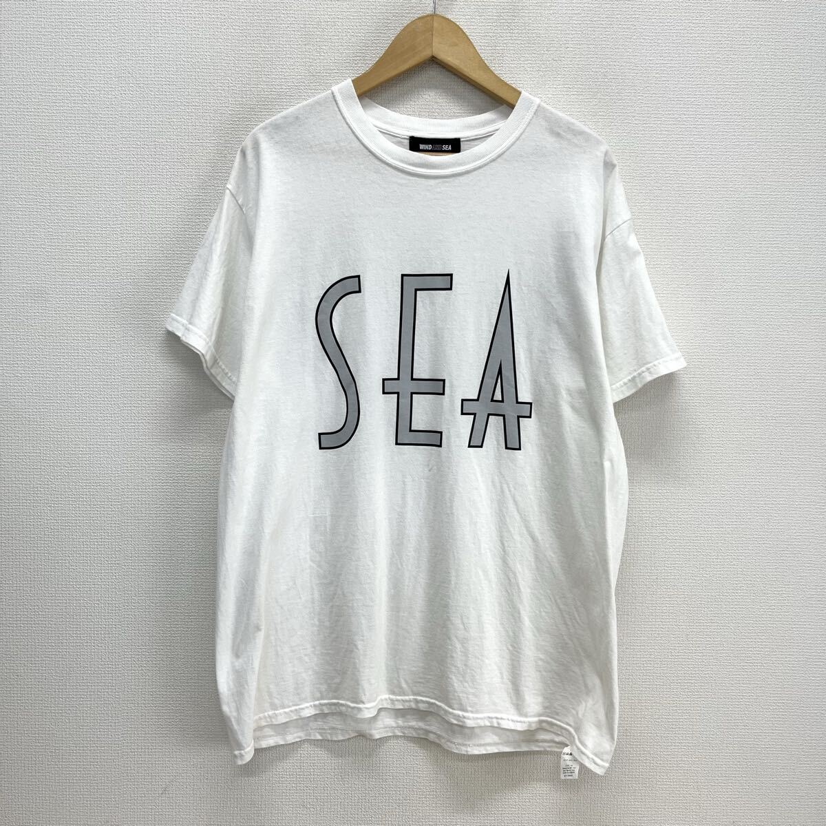 WIND AND SEA ウィンダンシー WDS-20A-CS-01 半袖Tシャツ ロゴ プリント L 10127948拍卖