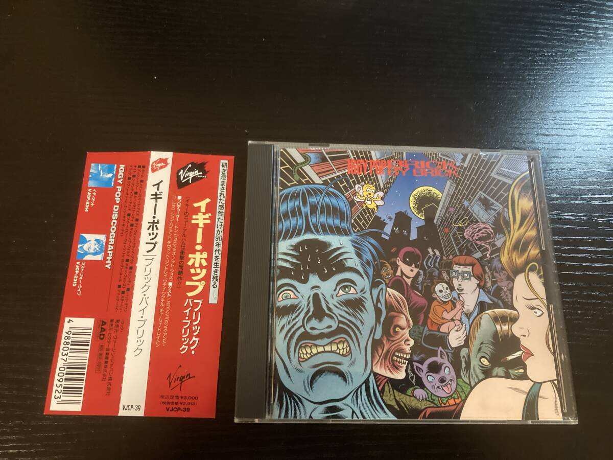 Iggy Pop Brick By Brick 国内盤CD イギーポップ ブリックバイブリック拍卖