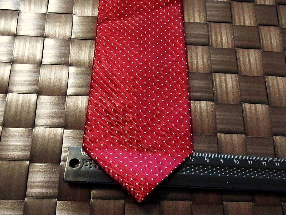 【特選】2439 美品【人気の細ナロータイ】パーソンズネクタイ・シルク100%■202504拍卖