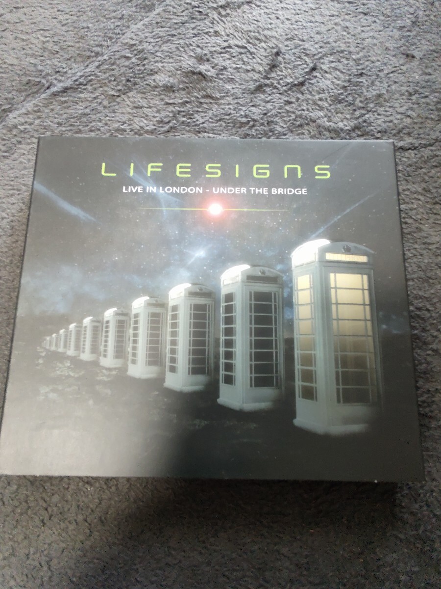 廃盤貴重盤◆LIFESIGNS / LIVE IN LONDON-UNDER THE BRIDGE ライフサインズ 2CD+DVD 英国産Progressive Rock拍卖