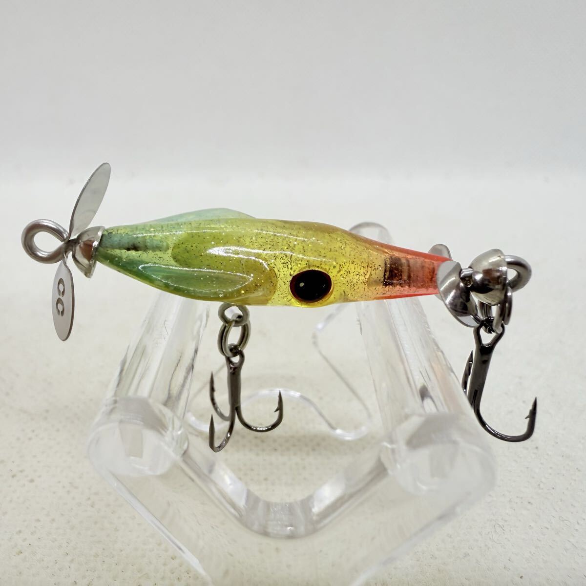 送料140円・美品『ccベイツ スクイーズ 約40mm』3点落札送料無料■C.C.Baits シーシーベイツ メバル ルアー拍卖