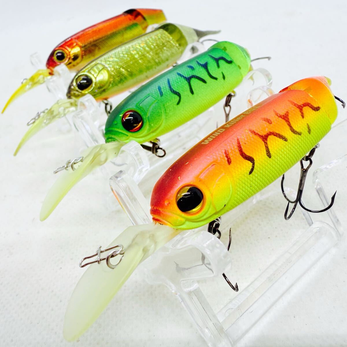 送料無料『イマカツ ワインドキラービル ミノー 4個セット テール無し』IMAKATSU WIND Killer Bill MINNOW拍卖