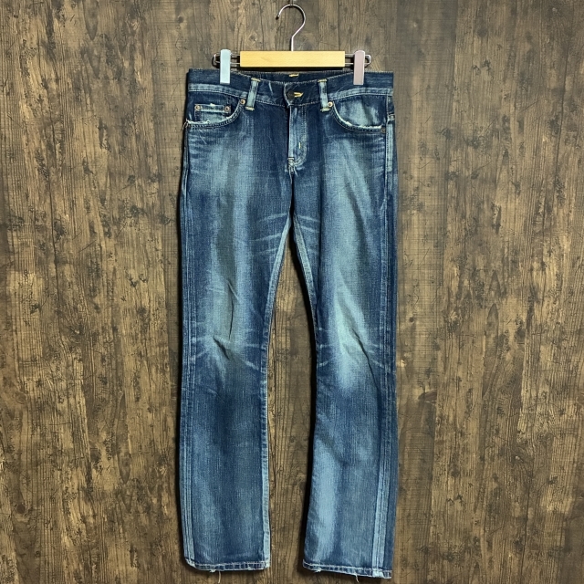 C12◇EDWIN | エドウイン 503 ストレートデニムパンツ インディゴブルー メンズ 28×32サイズ 中古品拍卖