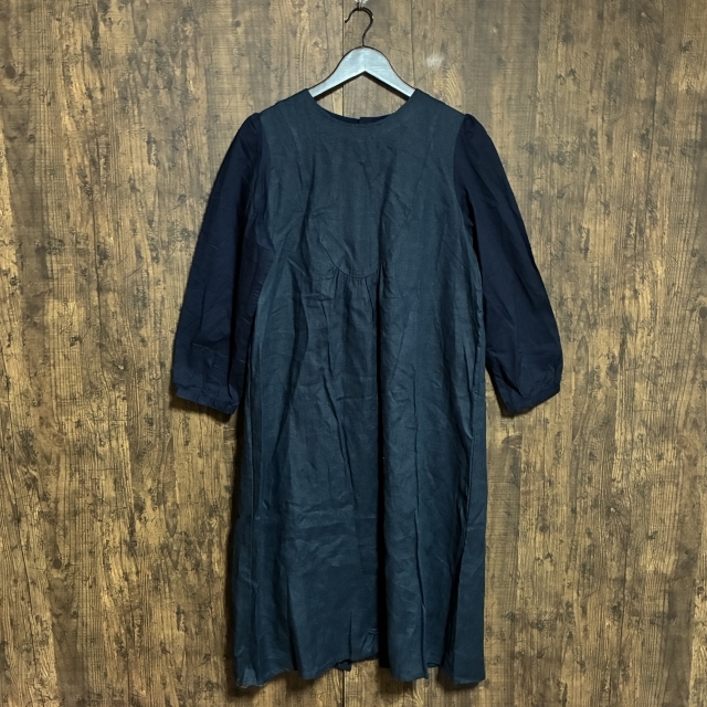 C15◇Mashu Kashu | マシュカシュ ワンピース ネイビー レディース サイズ不明 中古品拍卖