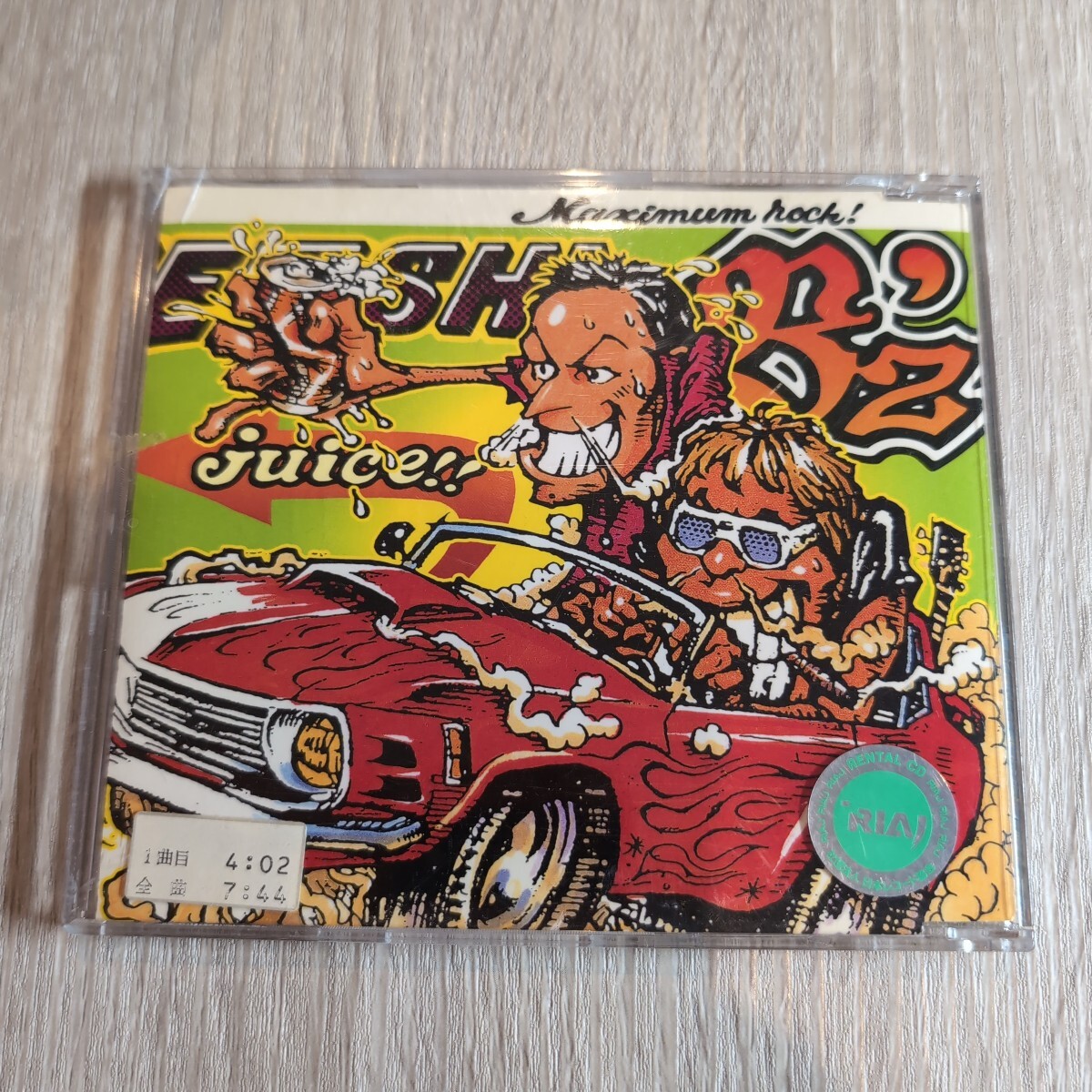 B'z「juice」邦CD 2000年 レンタル落ち★★Bz ビーズ 稲葉浩志 松本孝弘拍卖