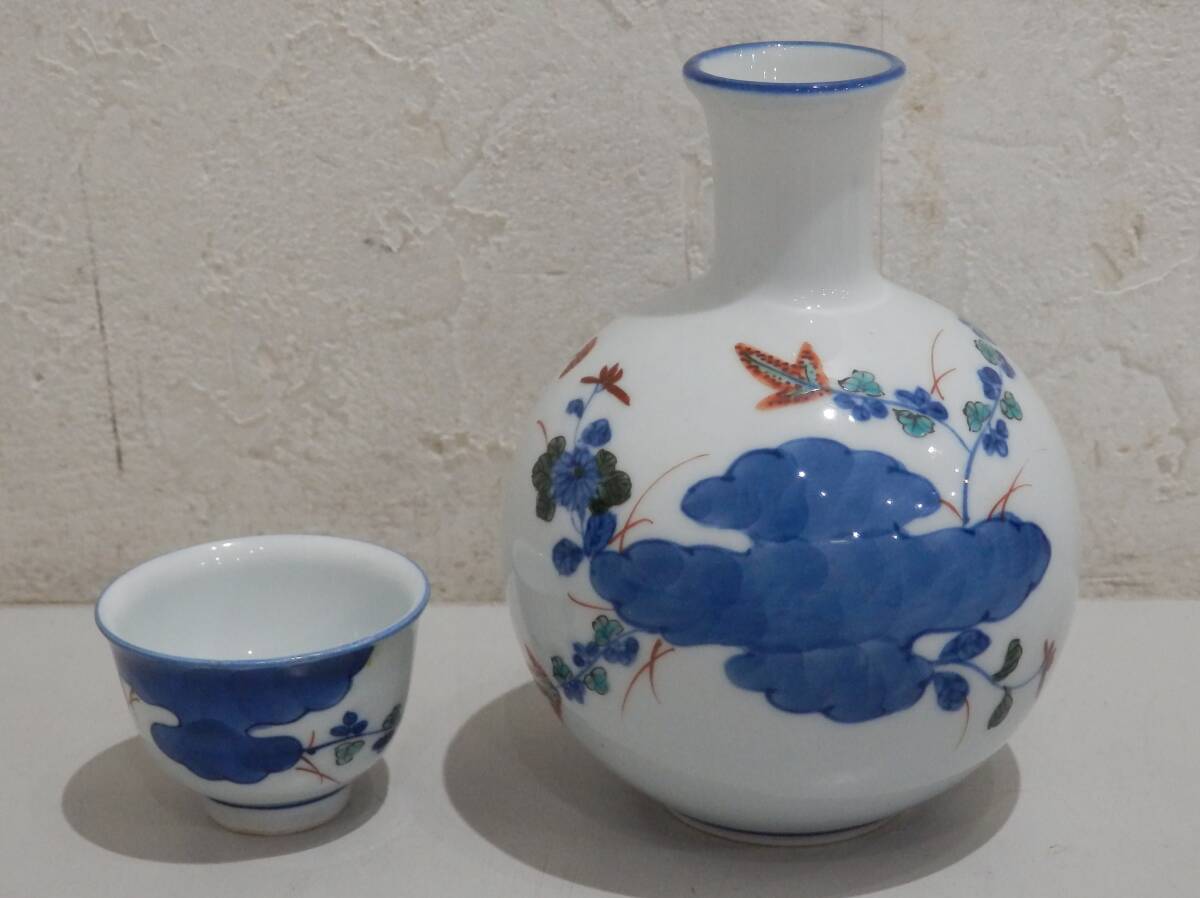 ★69838 酒器 源右衛門 徳利・お猪口 美品拍卖