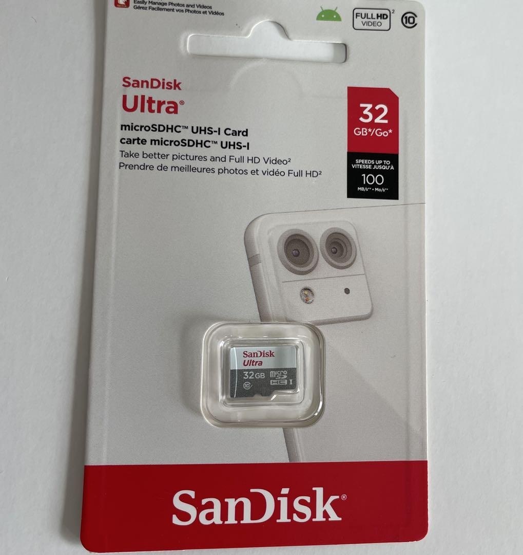 SanDisk マイクロSDHCカード 32GB 超高速100MB/s Ultra UHS-1 Class10 microSDメモリサンディスク フルHD録画 SDSQUNR-032G-GN3MN拍卖