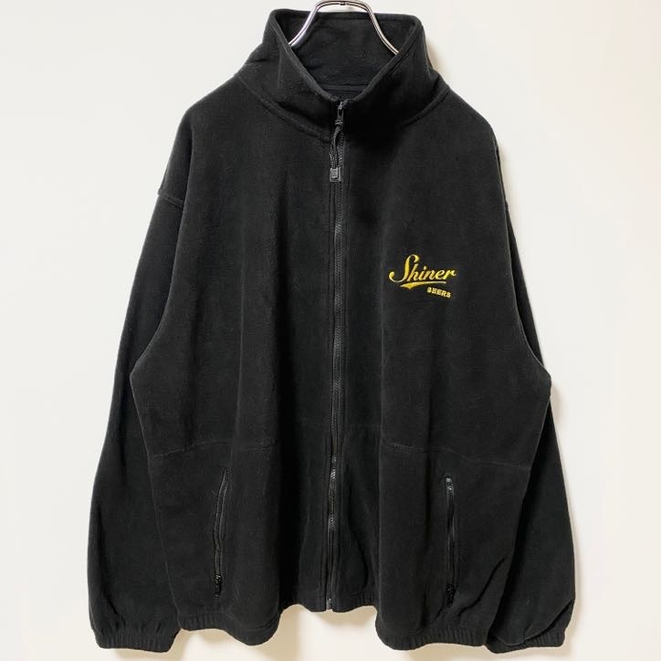 古着 used COLORADO TIMBERLINE 長袖フリースジャケット フルジップ Shiner Beers XLサイズ拍卖