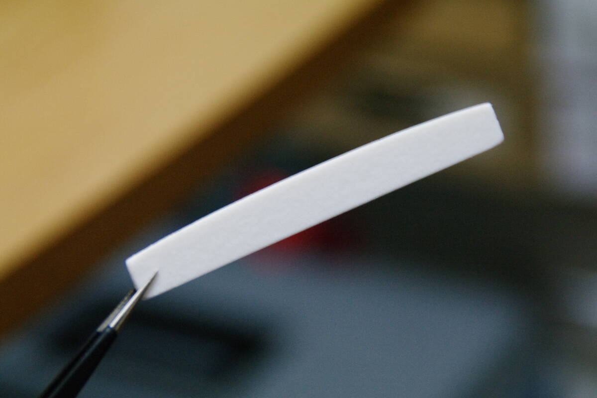 アコギ用サドルBタイプ / PLA樹脂 / ホワイト拍卖