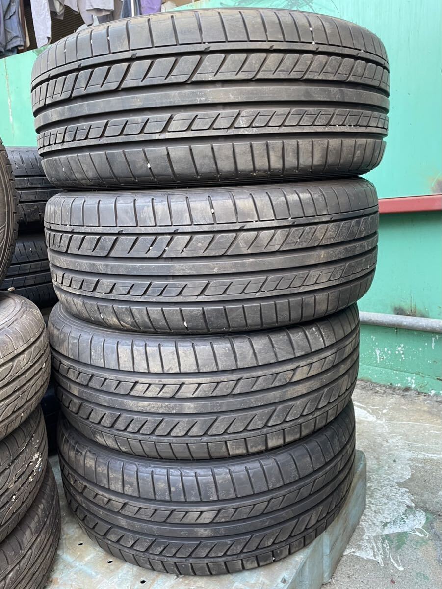 【1085】18インチ★オンロード GOOD YEAR EAGLE LS EXE 夏用 235/50R18 97V 2023年製 9分山 中古タイヤ4本拍卖