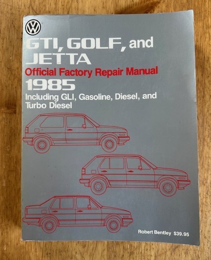 VOLKSWAEN GTI/GOLF/JETTA Official Factory Repair Manual拍卖