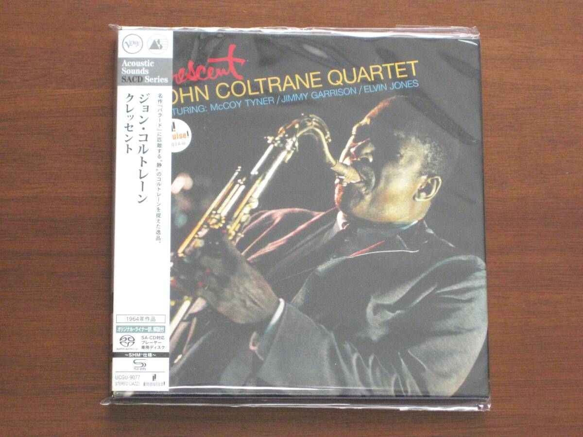 ☆ JOHN COLTRANE ジョン・コルトレーン/ CRESCENT 2025年発売 紙ジャケ SHM-SACD SACD専用 国内帯有拍卖